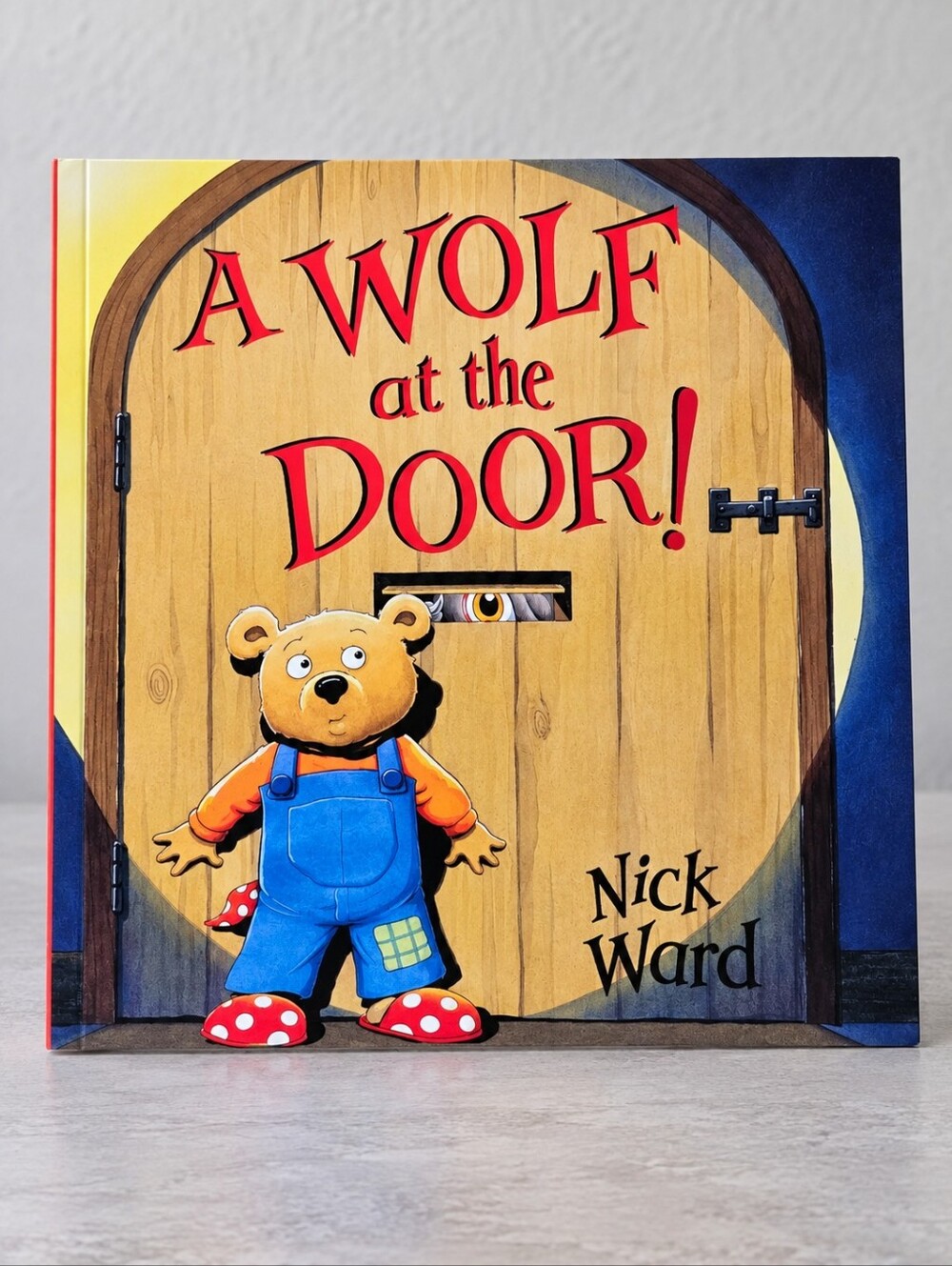 A Wolf at the Door! Nick Ward Children’s Picture Book Paperback